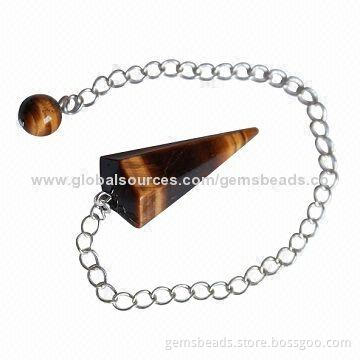 Gemstone beads pendulum